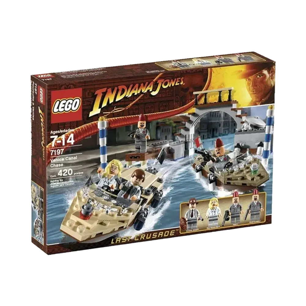 LEGO INDIANA JONES "Venice Canal Chase" [7197]