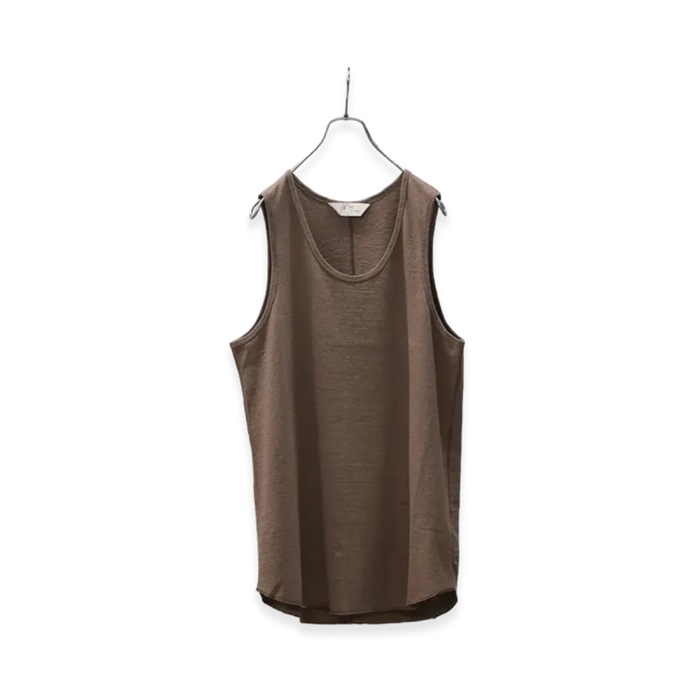 ANCELLM ANC Basic Tank Top "Brown"