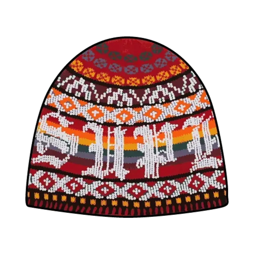 Supreme Beaded Beanie "Red"
