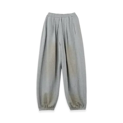 X-Girl Women's Spray Print Balloon Sweat Pants "Ash"