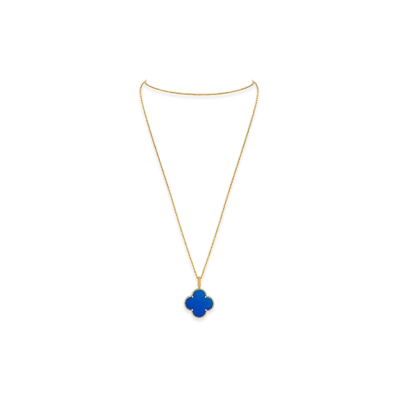 Van Cleef & Arpels Magic Alhambra long necklace 1 motif "18K Yellow gold/Agate"