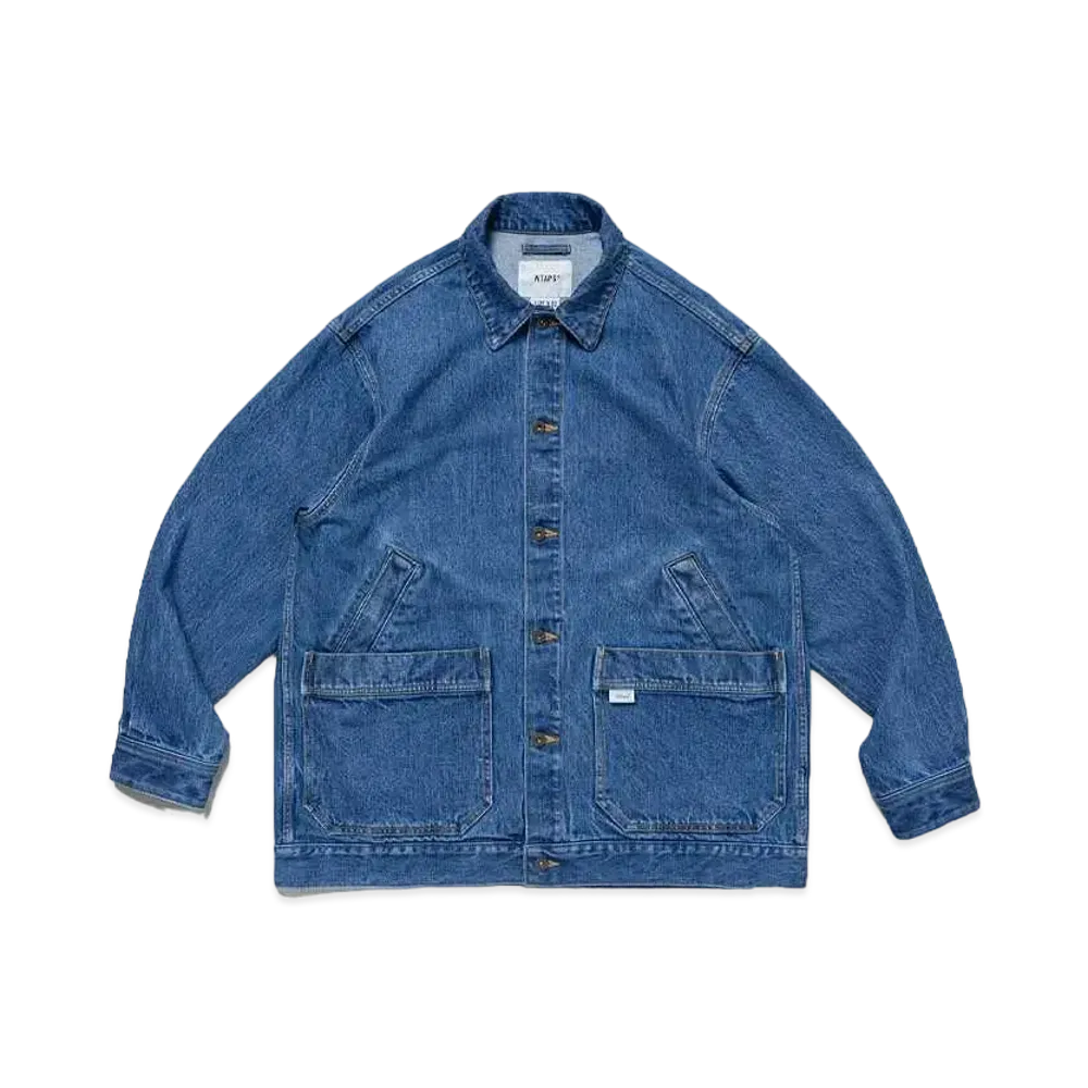 WTAPS DD / Jacket / Cotton. Denim "Indigo"