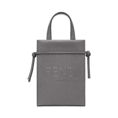 FENDI Roma Go To Shopper Mini "Gray"