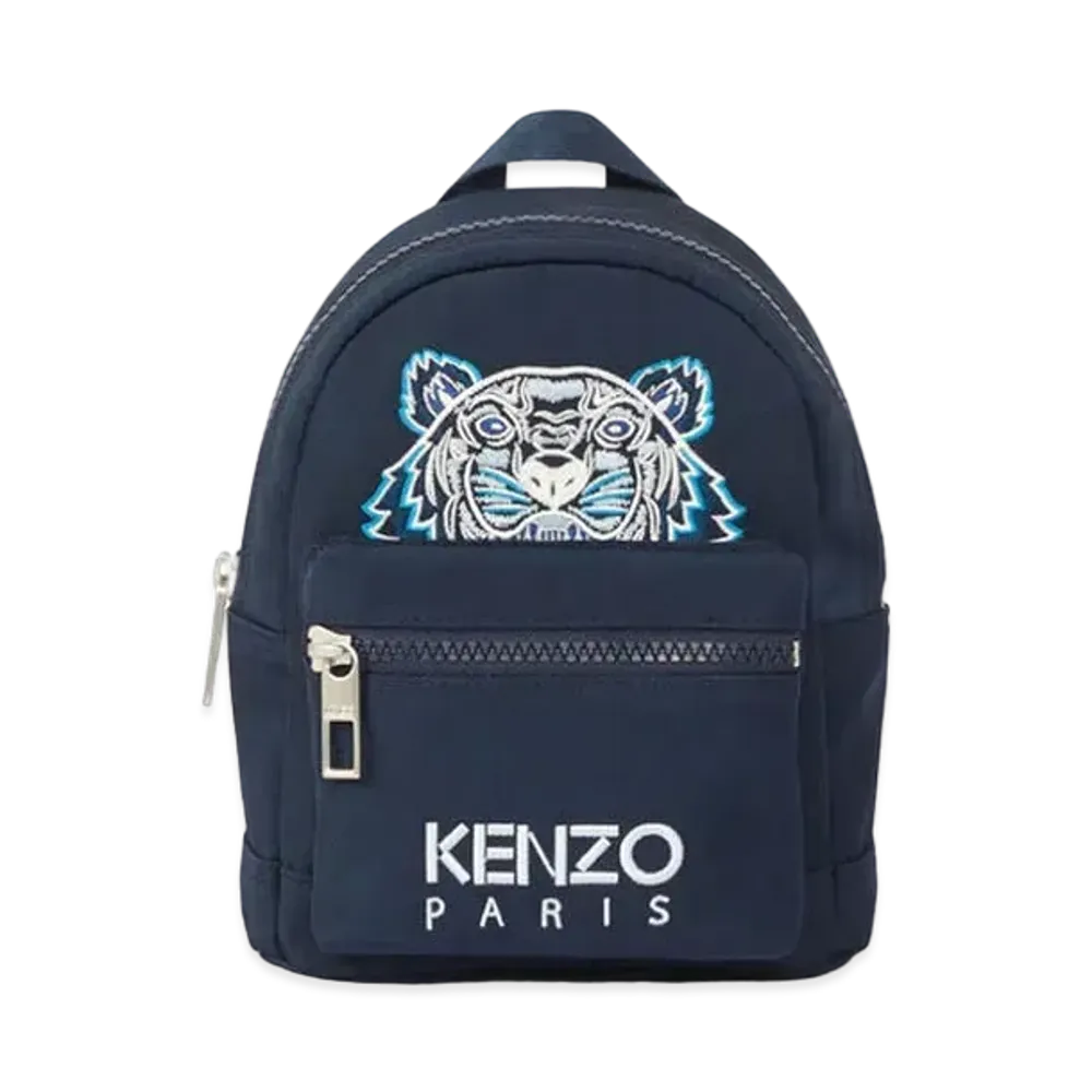KENZO MiniCotton Back Bag Kampus tiger Tiger "Midnight Blue"