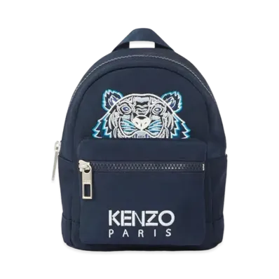 KENZO MiniCotton Back Bag Kampus tiger Tiger "Midnight Blue"