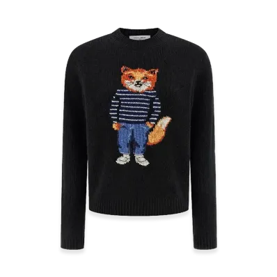 Maison Kitsune Women's Sweaters "Black"