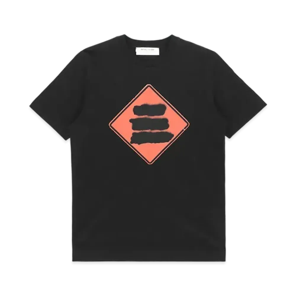 1017 ALYX 9SM Short Sleeve Graphic T-shirt #2 "Black"