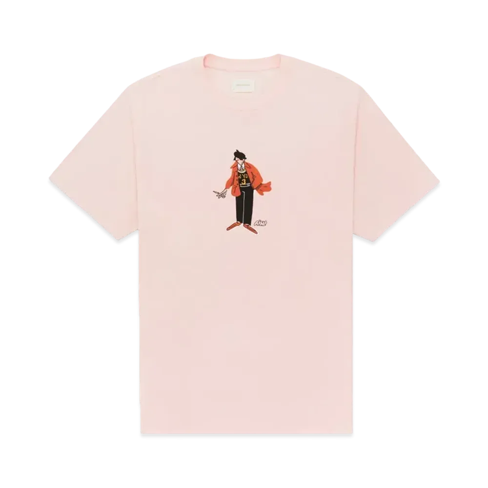 Aime Leon Dore Caricature Graphic Tee "Pink"