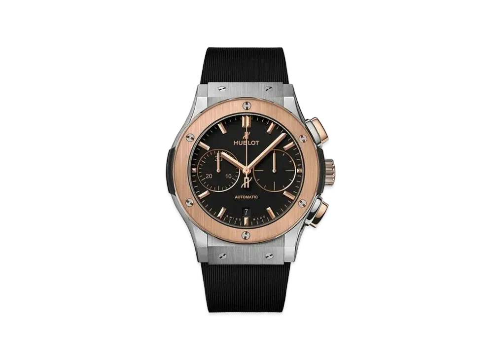 HUBLOT Classic Fusion Chronograph Titanium King Gold 45mm
