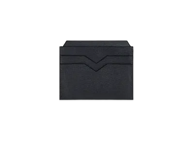 Valextra Credit Card Holder 6 Card "Navy"