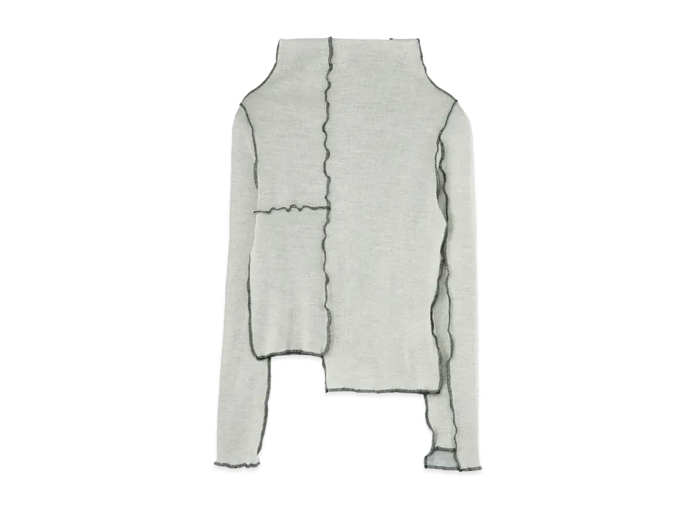 Yohji Yamamoto Y's RIVER TEREKO OFF NECK "Off White"