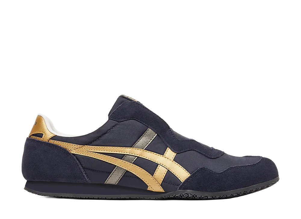 Onitsuka Tiger Serrano Slip-On "Midnight/Pure Gold"