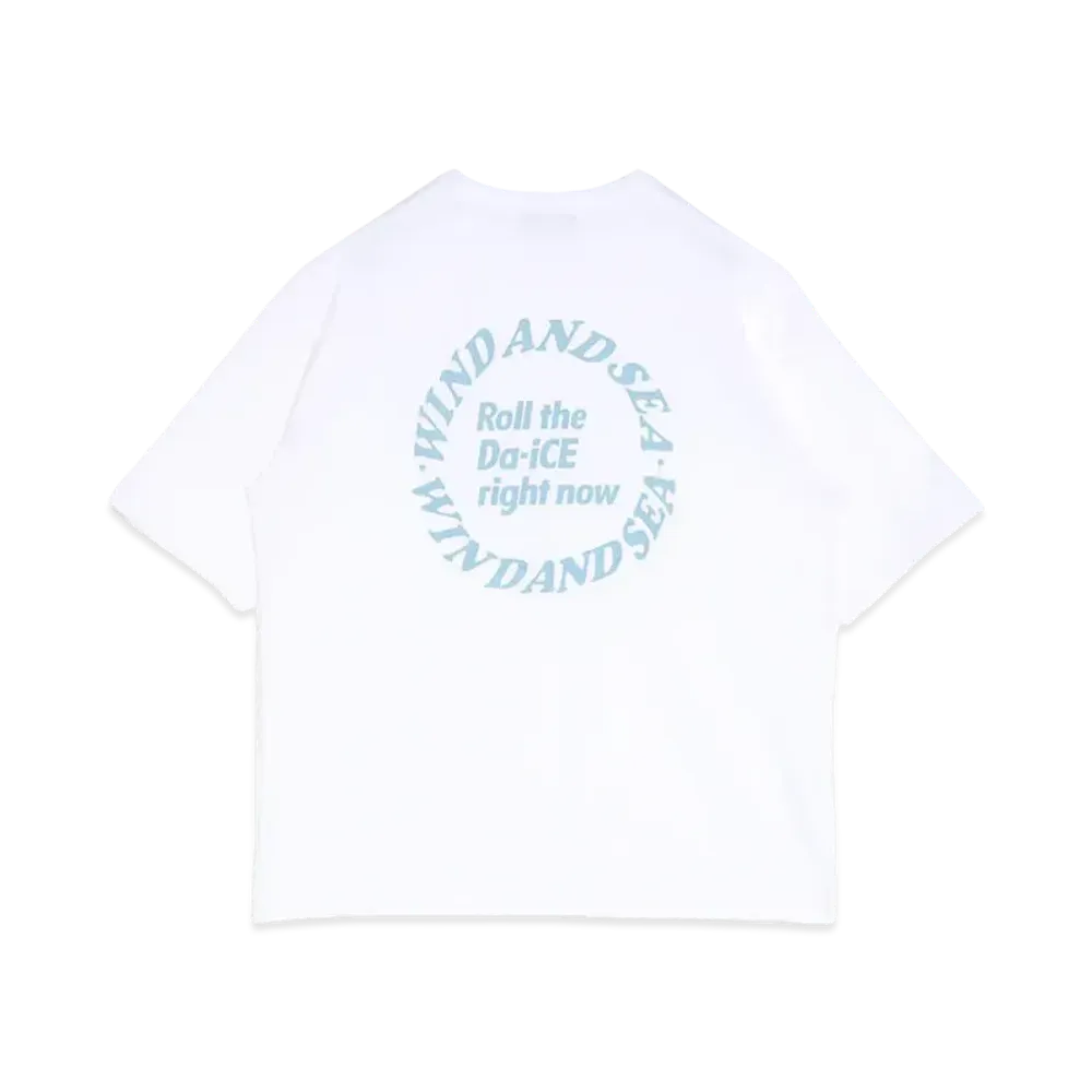 Da-iCE x WIND AND SEA Wide Tee "White"