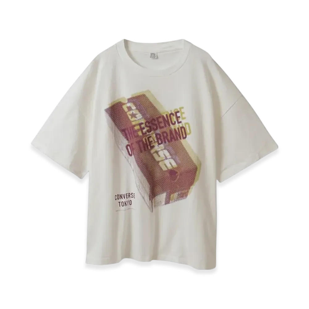 Converse x Fill The Bill Shoes Box Tee "White"