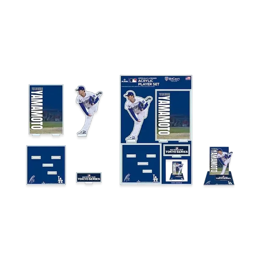 MLB Wincraft Cubs Yoshinobu Yamamoto Tokyo Series Opening Game Acrylic Stand