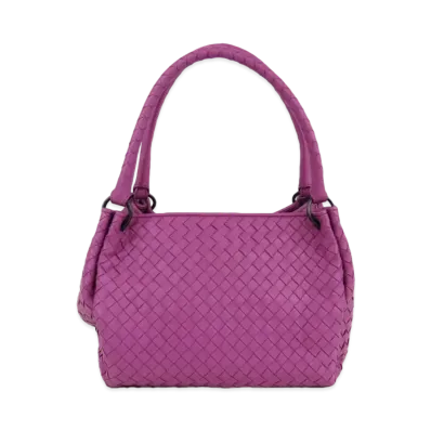 Bottega Veneta Carachute Intrecciato leather Tote Bag "Purple"
