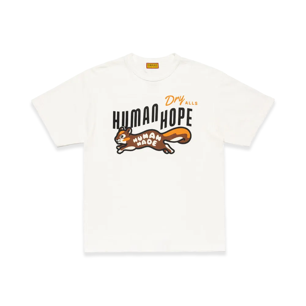 HUMAN MADE x j-hope of BTS HUMAN HOPE Graphic T-Shirt "White"