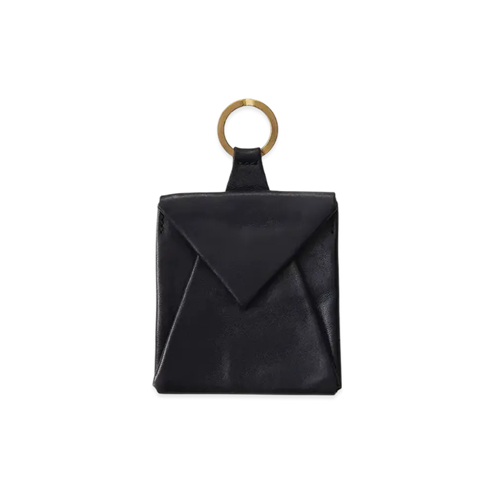NICENESS H.R.Fats NN Coin Case - Oiled Horse Leather "Black"
