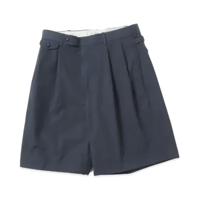 A.PRESSE High Density Weather Cloth Shorts "Navy"