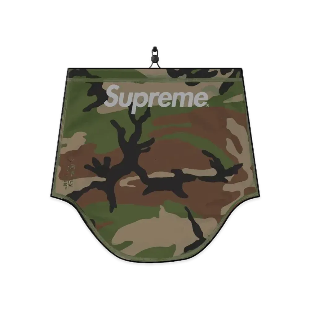 Supreme Windstopper Neck Gaiter "Woodland Camo" (23FW)