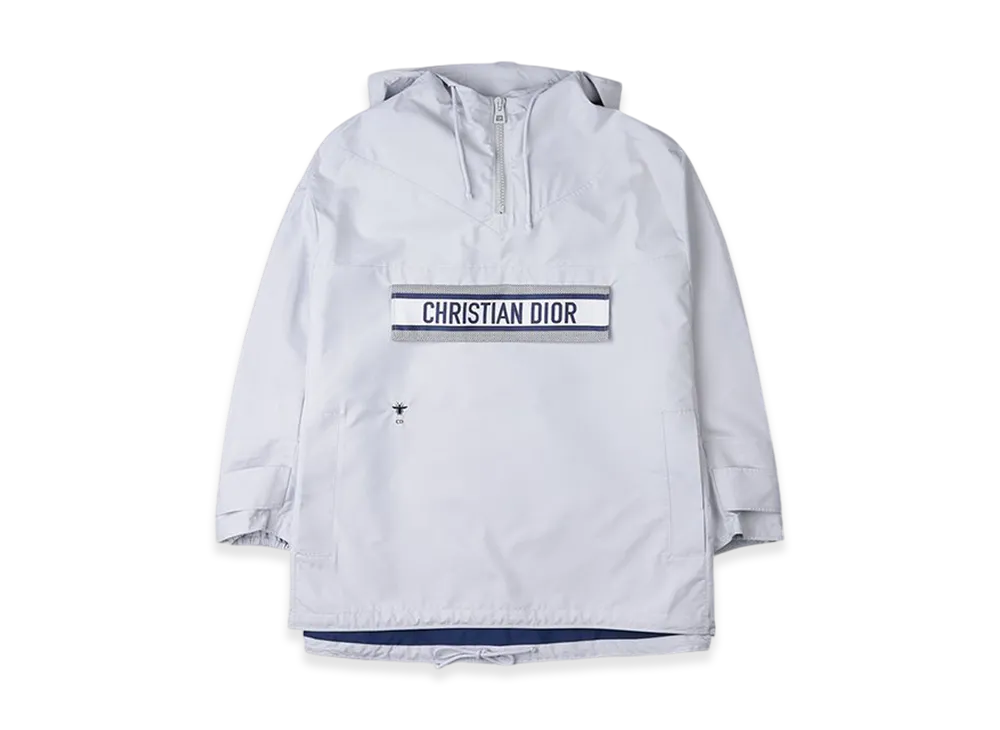 Dior Women's Half Zip Hooded Anorak "White"
