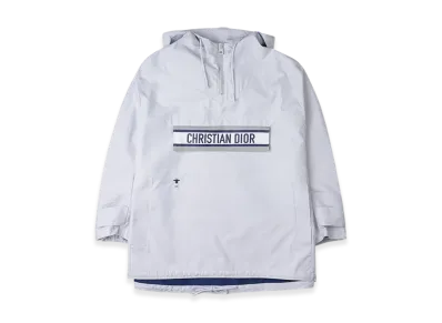 Dior Women's Half Zip Hooded Anorak "White"