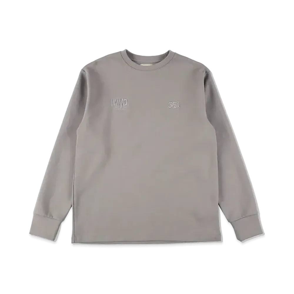 WIND AND SEA WDS-ES Tech Basic L/S Tee "Charcoal Basic"
