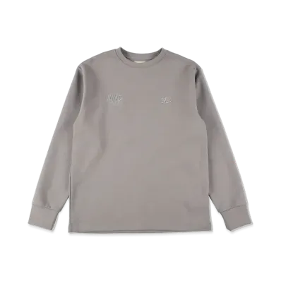 WIND AND SEA WDS-ES Tech Basic L/S Tee "Charcoal Basic"