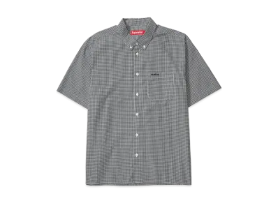 Supreme Gingham S/S Shirt "Black"