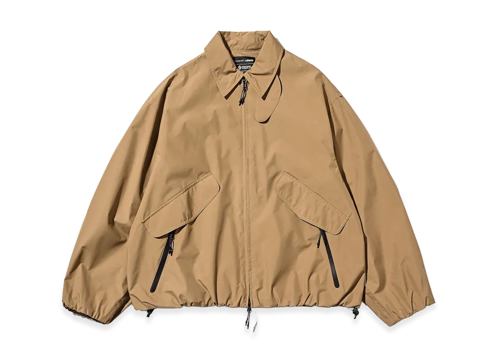 CLESSTE x +Phenix Windstopper by Gore-Tex Labs City Flight Jacket "Camel Beige"