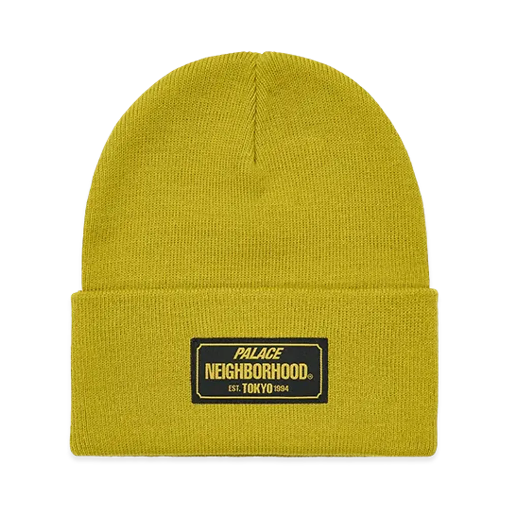 PALACE x NEIGHBORHOOD Beanie "Yellow"