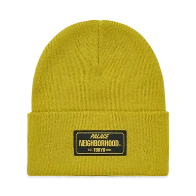 PALACE x NEIGHBORHOOD Beanie "Yellow"