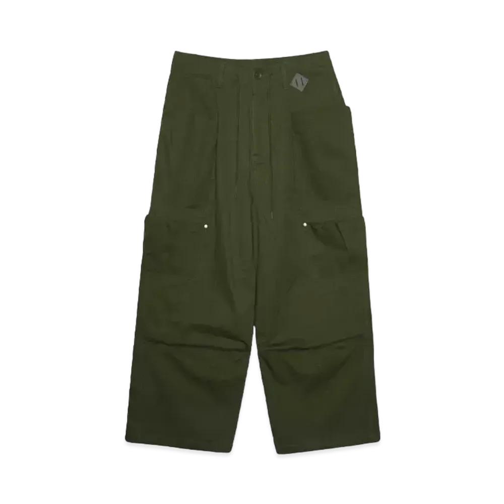 Younger Song double pocket wide chino pants "Khaki"