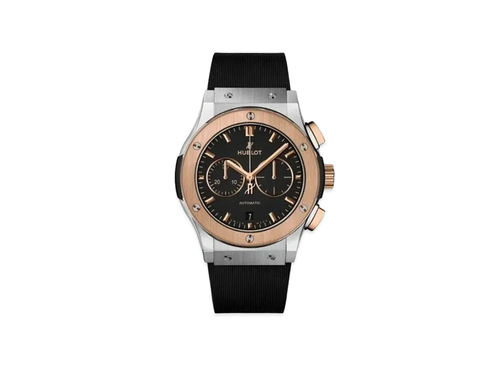 HUBLOT Classic Fusion Chronograph Titanium King Gold 42mm