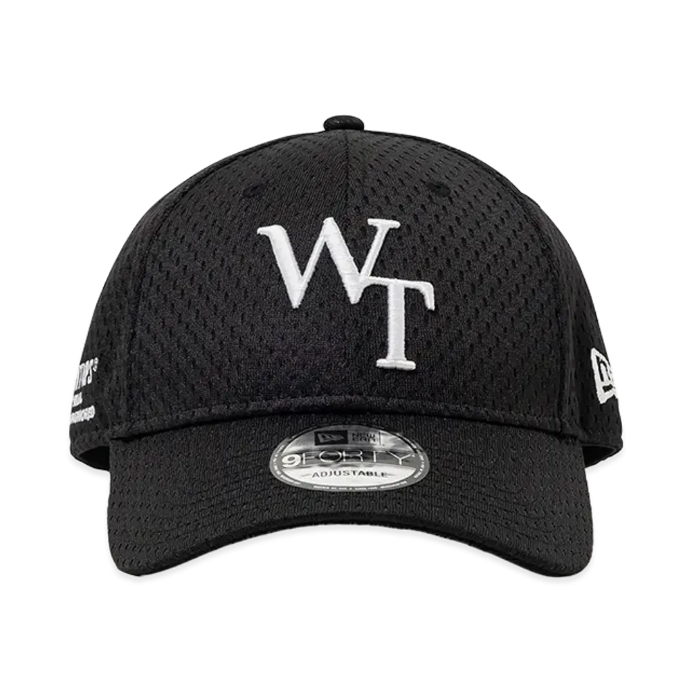 WTAPS 9Forty / Cap / Poly. Mesh. Newera "Black"