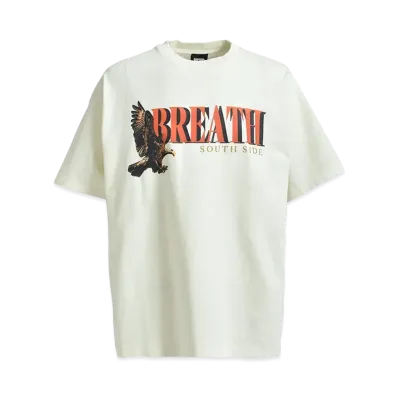 BREATH Motor Eagle Logo Tee "Cream"