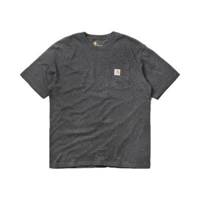 Carhartt Workwear Pocket Short-Sleeve T-Shirt "Charcoal Heather"