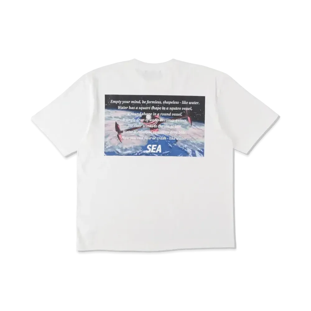 WIND AND SEA X COWBOY BEBOP (MESSAGE) S/S TEE "White"