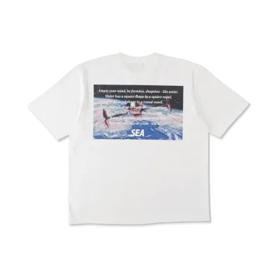 WIND AND SEA X COWBOY BEBOP (MESSAGE) S/S TEE "White"