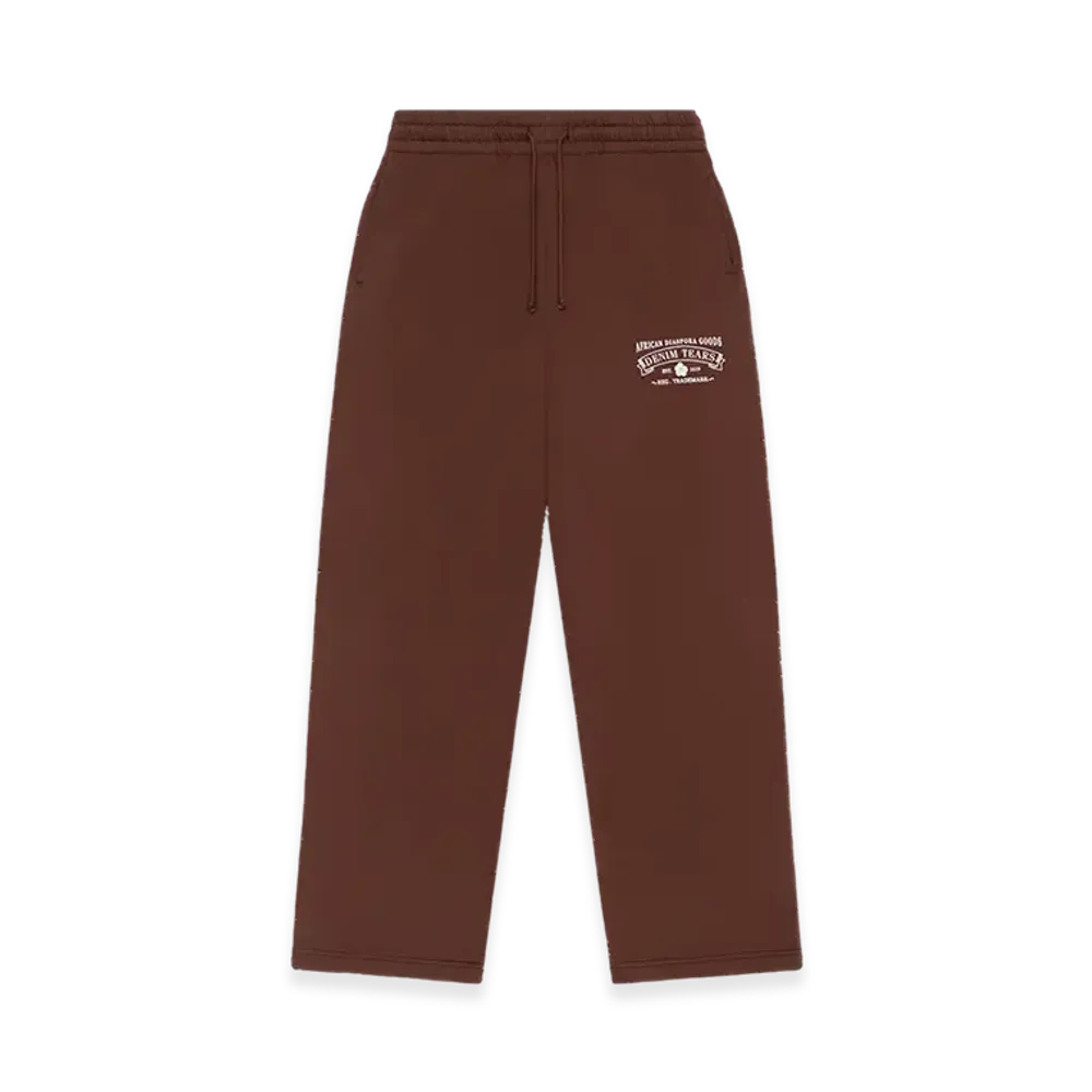 DENIM TEARS ADG Sweatpants "Brown"