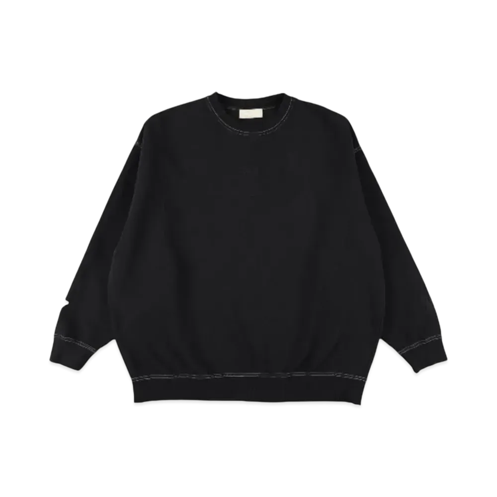 WIND AND SEA x Disney Black Crewnwck Sweatshirt "Yellow"