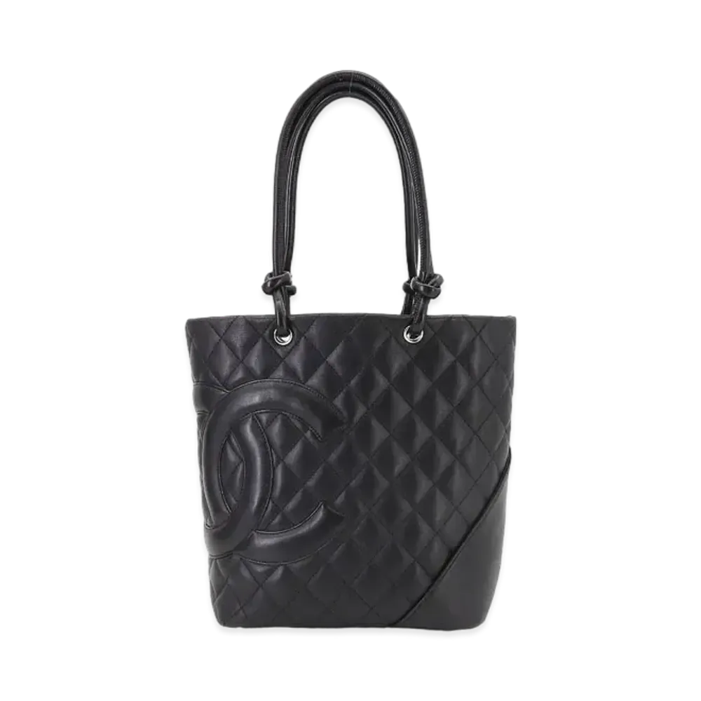 CHANEL Cambon Line Medium Tote Bag MM "Black"