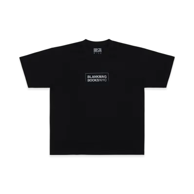 Dover Street Market GInza (DSMG) x BLANKMAG Books NYC Logo Tee "Black"
