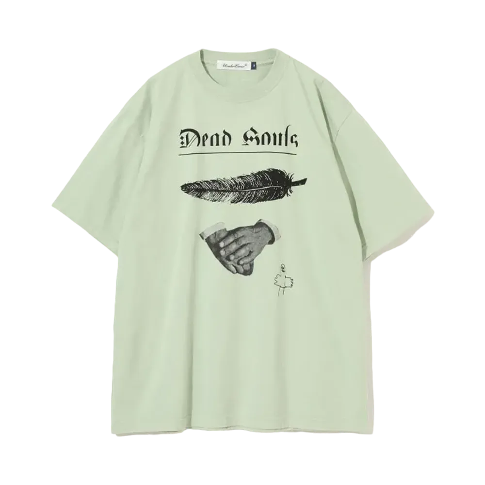UNDERCOVER Cotton T-Shirt "Pale Green"