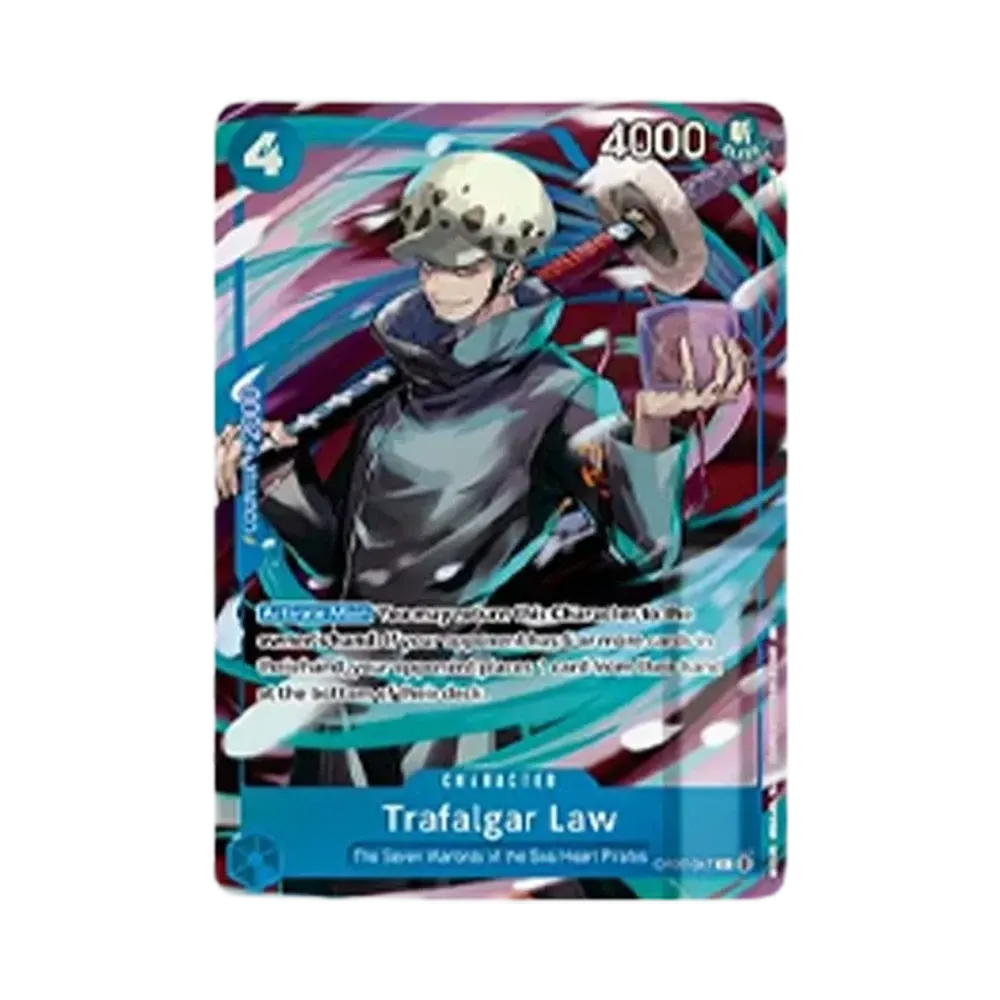 トラファルガー・ロー R [OP07-047]【英語版】(ワンピースカードゲーム「王下七武海 バインダーセット」)