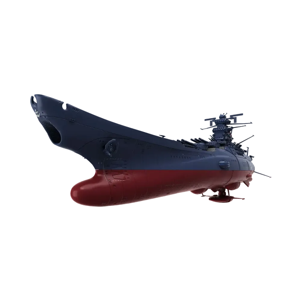 BANDAI -Be Forever Yamato REBEL3199- 1/1000 Space Battleship Yamato 3199 (Third Renovation Type: Painting to Commemorate the Battle Ceremony)
