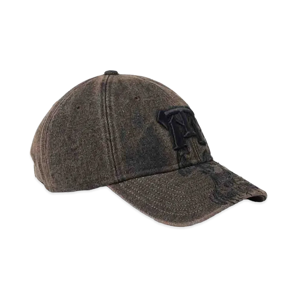 NEW ERA x Illustrators Collection 9Forty Unstructured Tamimoon Overdye Denim "Brown"