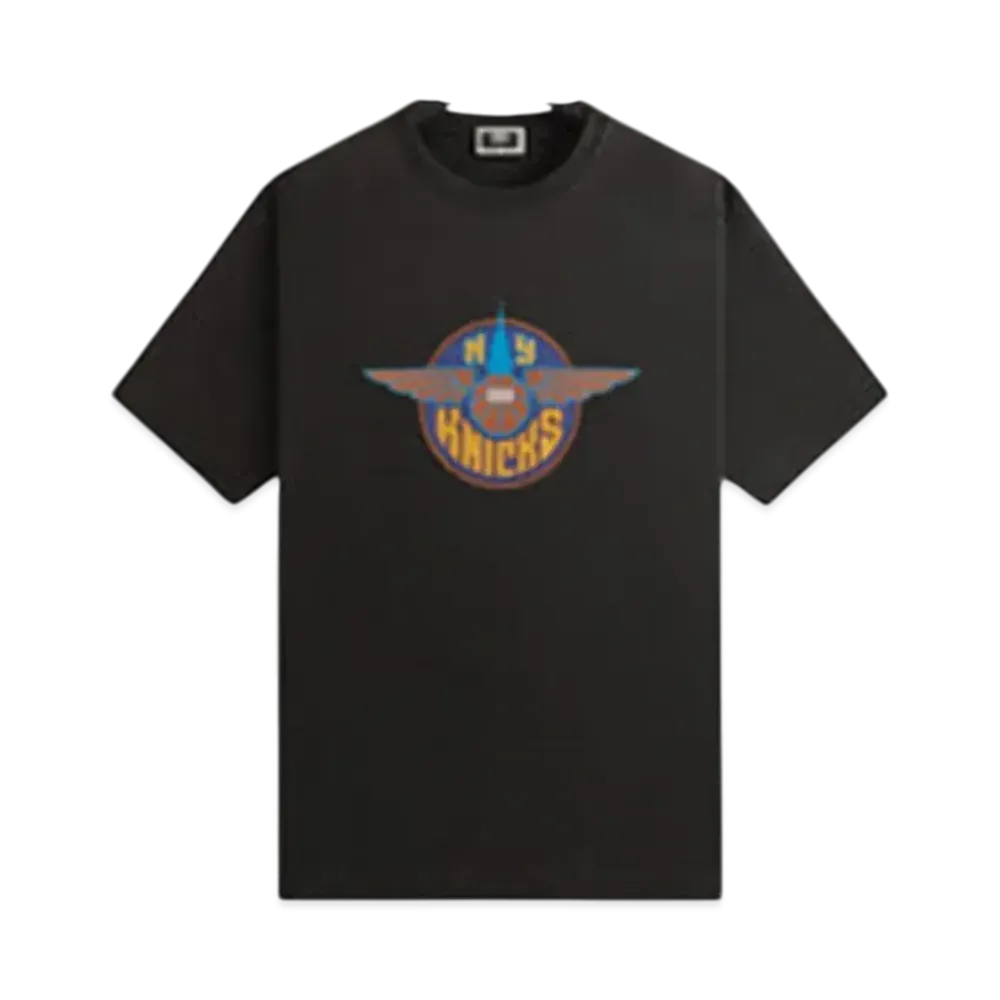 Kith x New York Knicks Wingman Vintage Tee "Black"