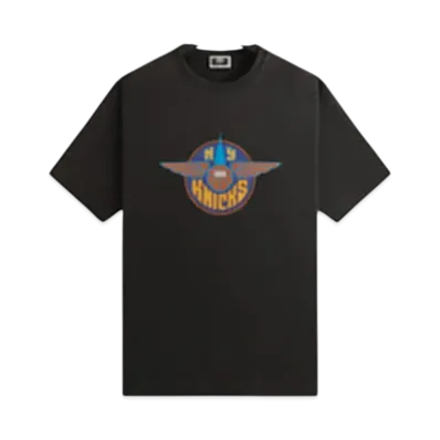 Kith x New York Knicks Wingman Vintage Tee "Black"