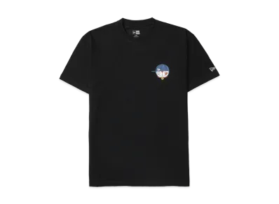 NEW ERA x Doraemon Cotton Short Sleeve Tee Face Logo Regular Fit "Black"